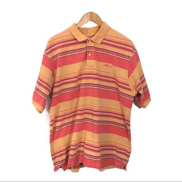 Marithe Francois Girbaud Other - Vintage Girbaud Striped Polo Short Sleeves 2XL
